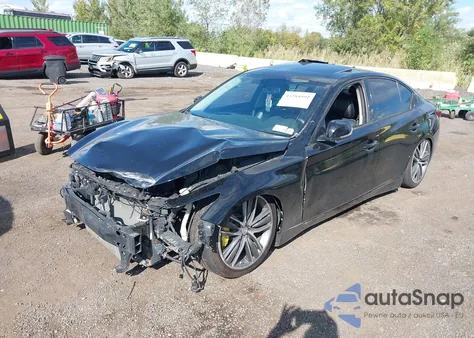 2020 Infiniti Q50 Luxe Awd z USA, uszkodzony, nr VIN JN1EV7AR6LM255149